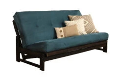 7-inch Innerspring Full-size Futon Mattress In Suede Gray