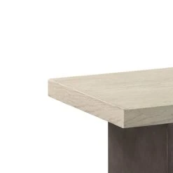 Joni 52 Inch Modern Wood Console Table, Rectangular, Concrete Base, Gray-Benzara 8 Joni 52 Inch Modern Wood Console Table, Rectangular, Concrete Base, Gray-Benzara -Olsberg shop 0ea41159484d469a863323987fc63c59
