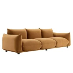 Copious Performance Velvet Sofa Brown EEI-5470-COG 11 Copious Performance Velvet Sofa Brown EEI-5470-COG -Olsberg shop 16cf5d5f80c04d07b20033e516ff48ee