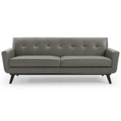 Engage Top-Grain Leather Living Room Lounge Sofa