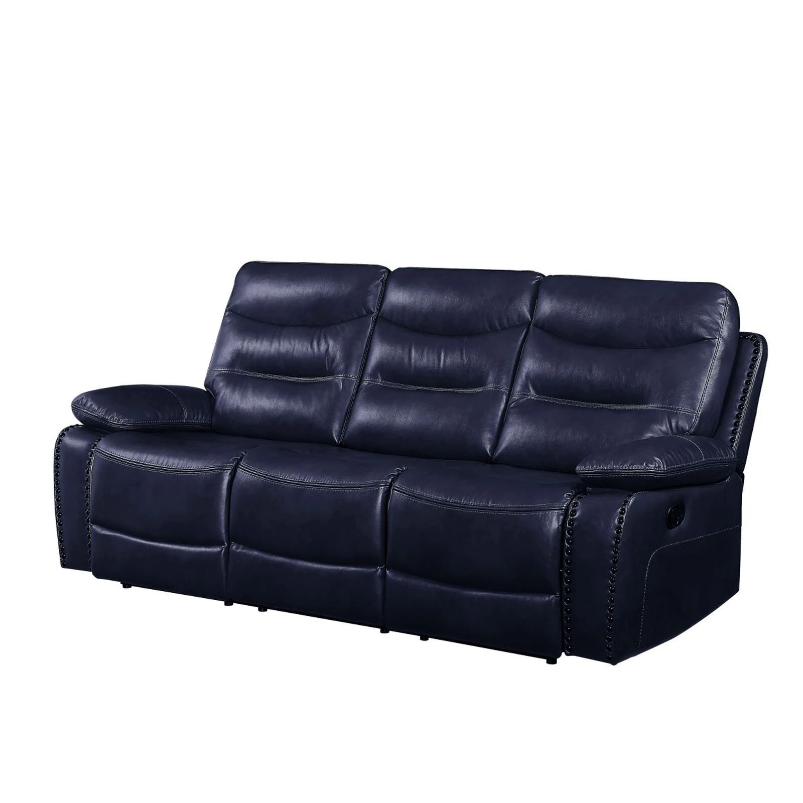 Aashi Sofa (Motion), Navy Leather-Gel Match 8 Aashi Sofa (Motion), Navy Leather-Gel Match - Image 6