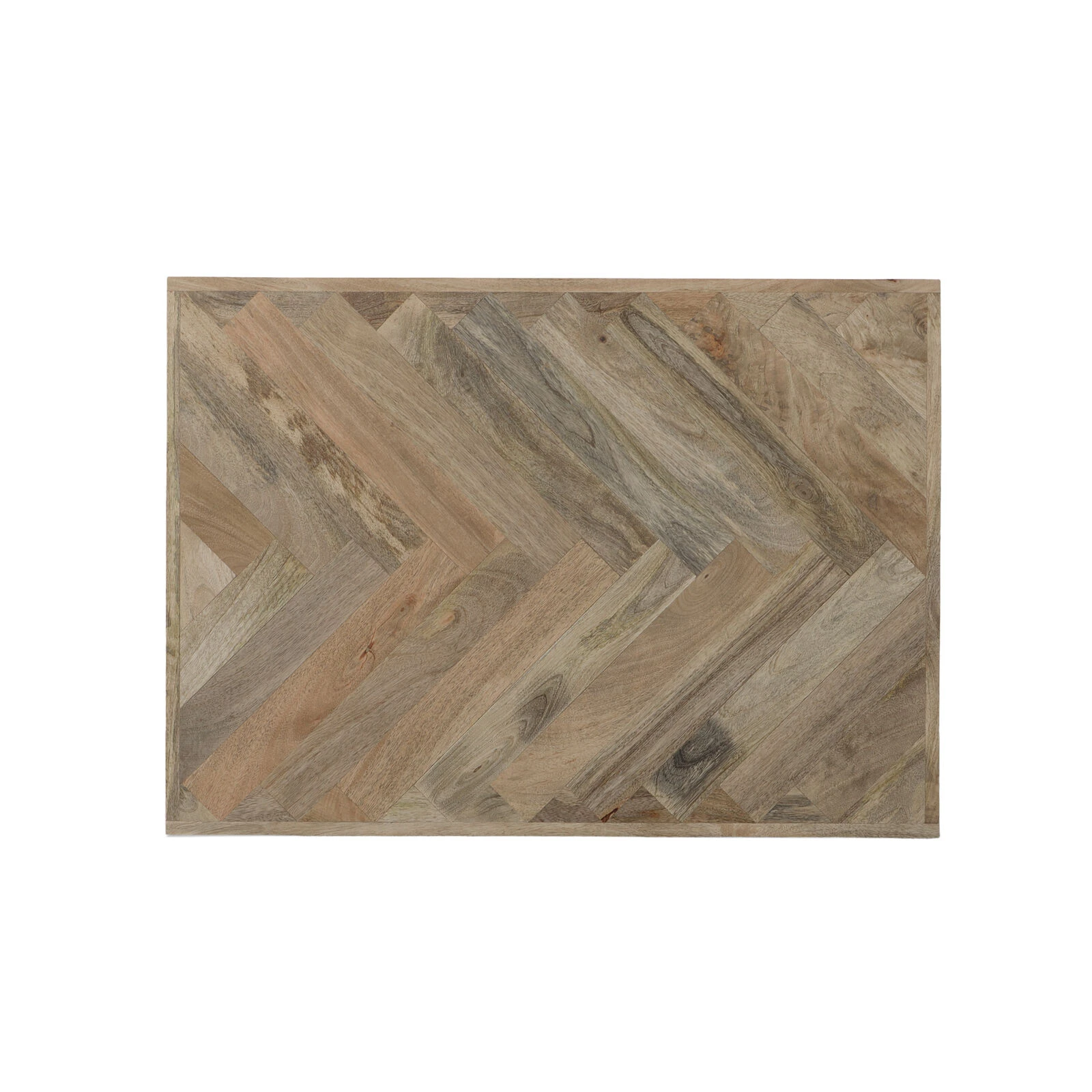 Herringbone Mango Wood Coffee Table 8 Herringbone Mango Wood Coffee Table - Image 6