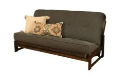 Olsberg shop 18 7-inch Innerspring Full-size Futon Mattress In Linen Aqua