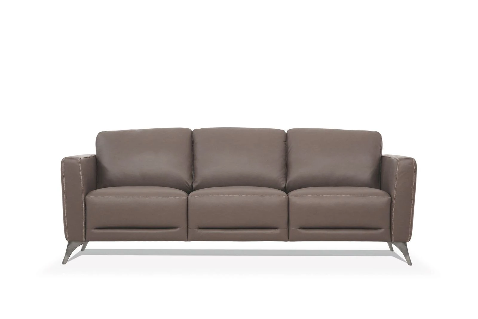 Malaga Sofa, Taupe Leather 3 Malaga Sofa, Taupe Leather