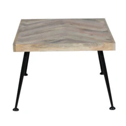 Herringbone Mango Wood Coffee Table 16 Herringbone Mango Wood Coffee Table -Olsberg shop 1d46c64572ed4a8eb786be11843540af