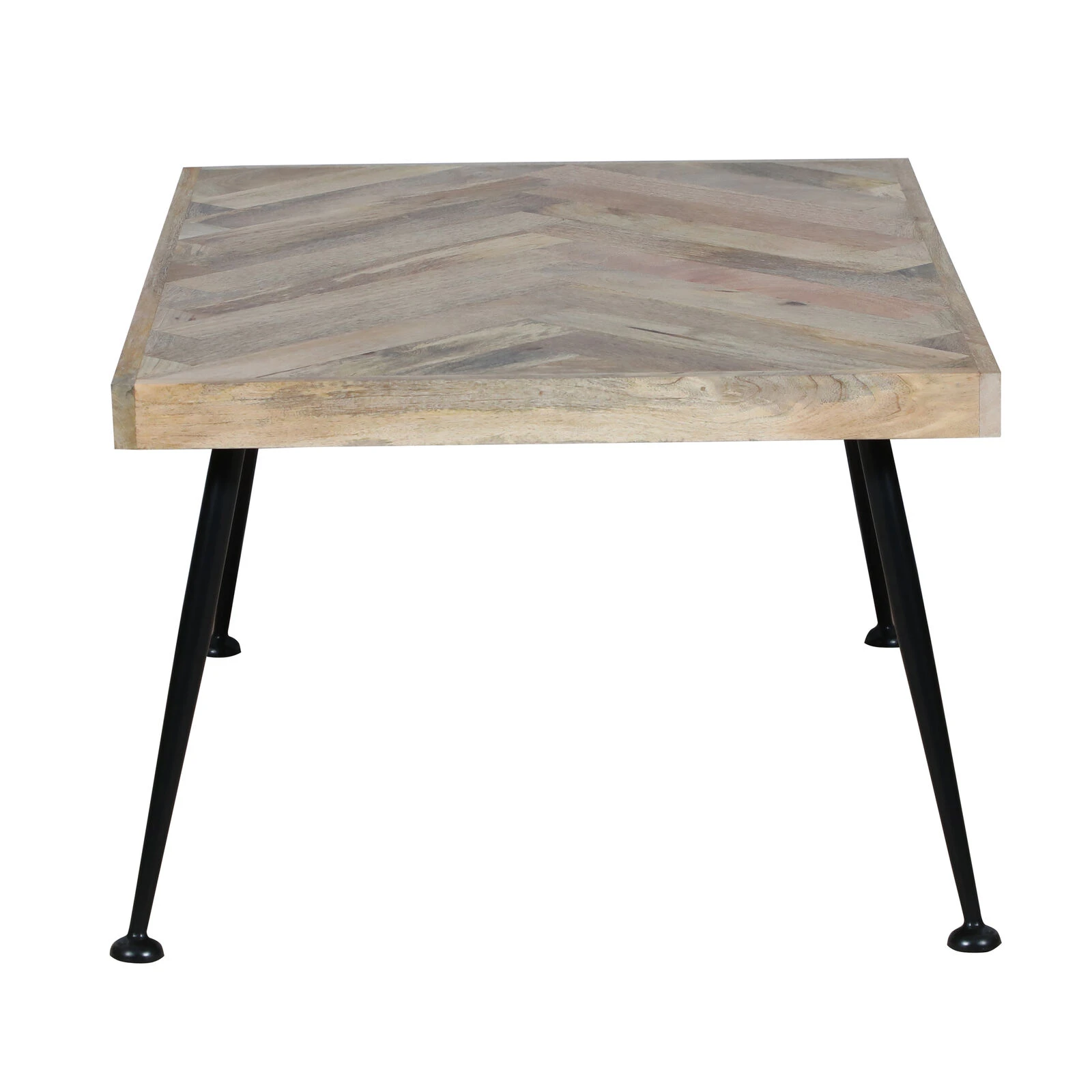 Herringbone Mango Wood Coffee Table 7 Herringbone Mango Wood Coffee Table - Image 5