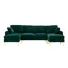 Sectional Living Room Accent Sofa - Stylish, Comfortable, And Spacious 2 Sectional Living Room Accent Sofa - Stylish, Comfortable, And Spacious -Olsberg shop 1d55b386d0224f20adad621aaa635052