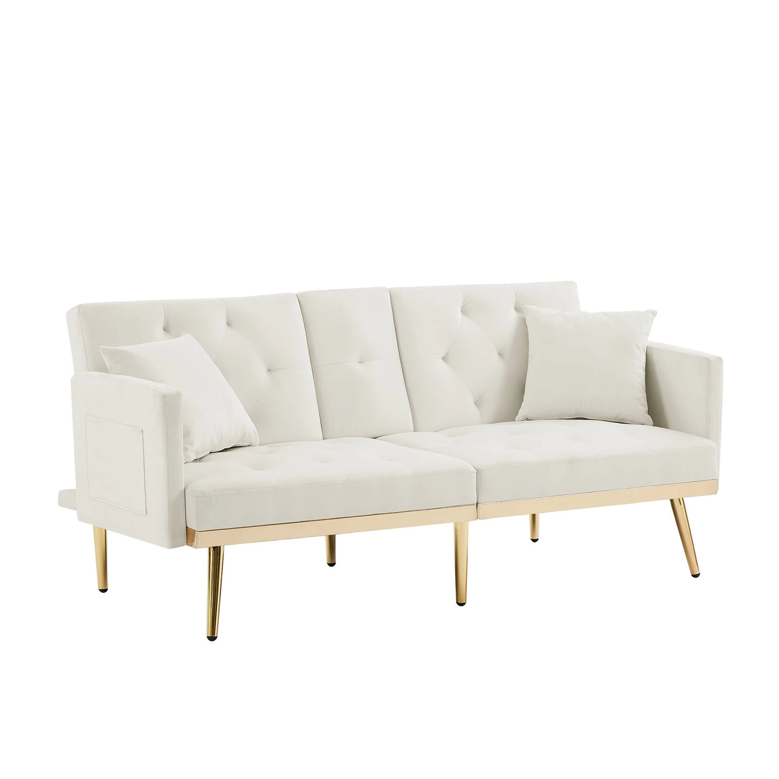 Velvet Sofa Bed - Stylish And Versatile Furniture For Modern Living Spaces 5 Velvet Sofa Bed - Stylish And Versatile Furniture For Modern Living Spaces - Image 3