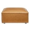 Restore Vegan Leather Ottoman Brown EEI-4496-TAN 2 Restore Vegan Leather Ottoman Brown EEI-4496-TAN -Olsberg shop 1e654945361a41a18ed66df99e3da294