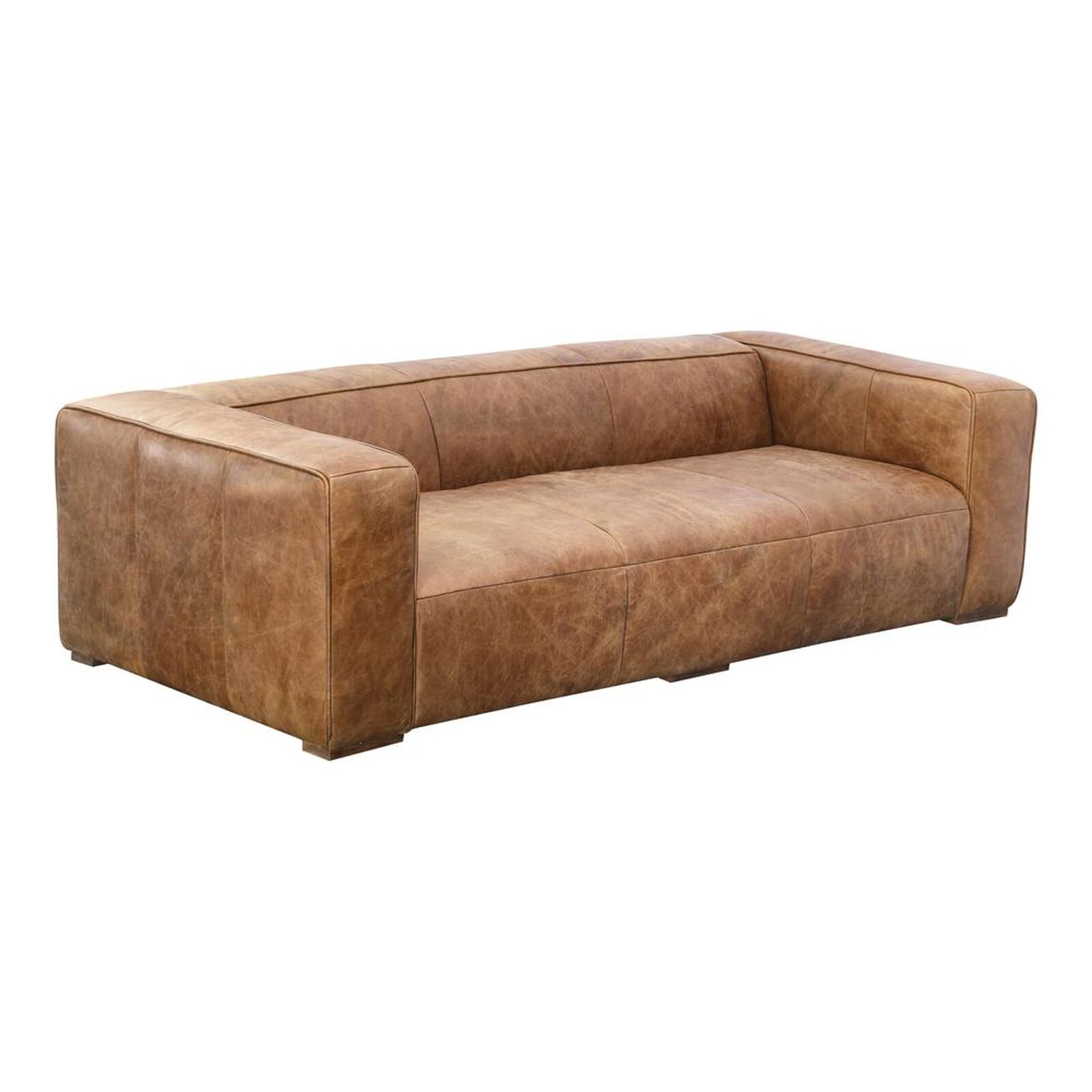 Bolton Cappuccino Top-Grain Leather Sofa, Belen Kox 4 Bolton Cappuccino Top-Grain Leather Sofa, Belen Kox - Image 2