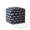 Homezia 17" Blue And Grey Twill Animal Print Pouf Ottoman 1 Homezia 17" Blue And Grey Twill Animal Print Pouf Ottoman -Olsberg shop 2fafd3458b3b4b9fa5d5892da6331e9c 1