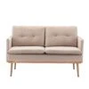 Velvet Accent Sofa With Stainless Feet - Stylish And Comfortable Home Furniture 1 Velvet Accent Sofa With Stainless Feet - Stylish And Comfortable Home Furniture -Olsberg shop 3b617ff3c8a84a0d9aa1beb43f854921