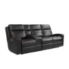 Leather Sofa With Console With Lumbar Support Adjustable Headrest, Storage Side Pocket And USB & Type C Charger Port 2 Leather Sofa With Console With Lumbar Support Adjustable Headrest, Storage Side Pocket And USB & Type C Charger Port -Olsberg shop 483546a709c447d4b8866c8c0c2b789b