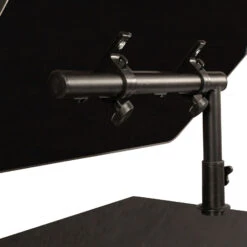 Height Adjustable Overbed End Table Wooden Nightstand With Swivel Top, Drawers, Wheels And Open Shelf, Black 13 Height Adjustable Overbed End Table Wooden Nightstand With Swivel Top, Drawers, Wheels And Open Shelf, Black -Olsberg shop 4d7838bd1c8b4a2a9b89e1b6fd766372