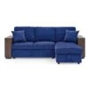Olympia Bay, Inc. - Sectional Sofa With Pulled Out Bed; 2 Seats Sofa And Reversible Chaise With Storage 2 Olympia Bay, Inc. - Sectional Sofa With Pulled Out Bed; 2 Seats Sofa And Reversible Chaise With Storage -Olsberg shop 4dda75f33d4b4bfeaca6381d97358a2f