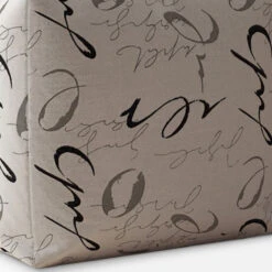 Homezia 17" Black And Grey 100% Polyester Abstract Pouf Ottoman 10 Homezia 17" Black And Grey 100% Polyester Abstract Pouf Ottoman -Olsberg shop 4f9365cc99454722b32e3b88cd8db2a1