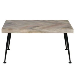 Herringbone Mango Wood Coffee Table 15 Herringbone Mango Wood Coffee Table -Olsberg shop 57fe6a7a92354451a0a288929509a43d