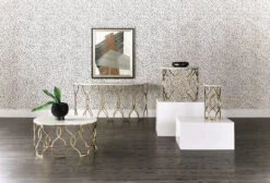 Melange Corrina Round Lamp Table -Olsberg shop 5952 80116 80117 80151 02 638 50359 WH room201