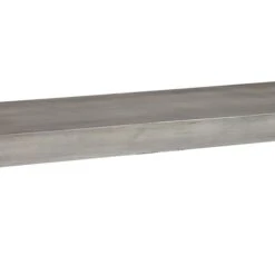 Lizi 67 Inch Sofa Console Table, Hand Applied Faux Concrete Finish, Gray-Benzara -Olsberg shop 5c319c60dc8a446ea8755d6486be555f