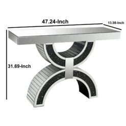 Geometric Style Console Table -Olsberg shop 5fb7fc95e7b142939eabbbac39eb9f47