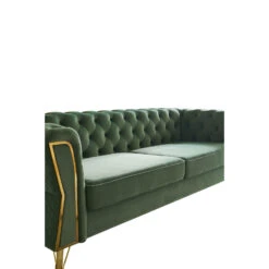 Modern Tufted Velvet Sofa 87.4 Inch For Living Room Mint Green Color 18 Modern Tufted Velvet Sofa 87.4 Inch For Living Room Mint Green Color -Olsberg shop 6a26857bf8404e4bb3de3850253760eb