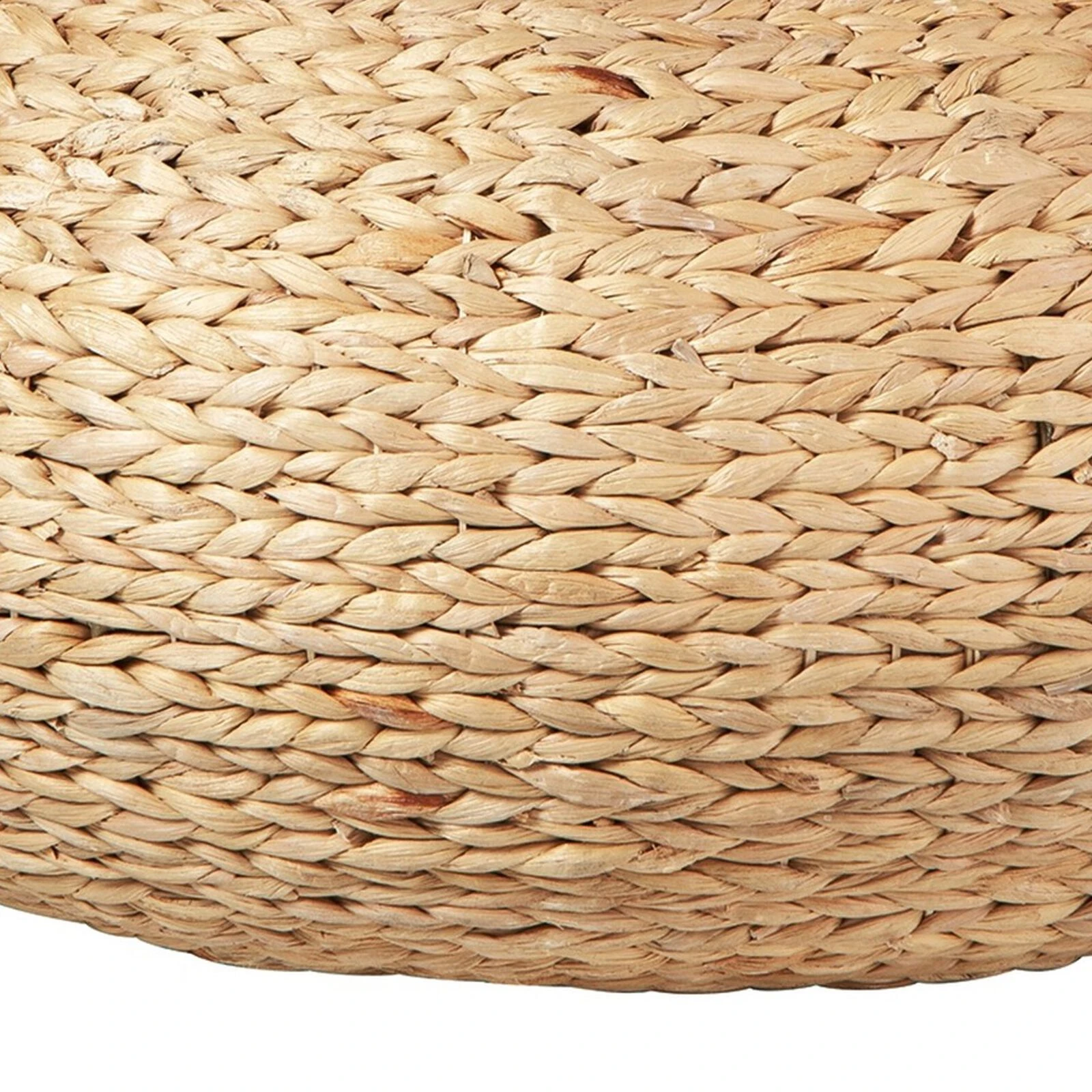 Traditional 31 Inch Coffee Table, Water Hyacinth Fiber Woven, Natural Brown-Benzara 6 Traditional 31 Inch Coffee Table, Water Hyacinth Fiber Woven, Natural Brown-Benzara - Image 4