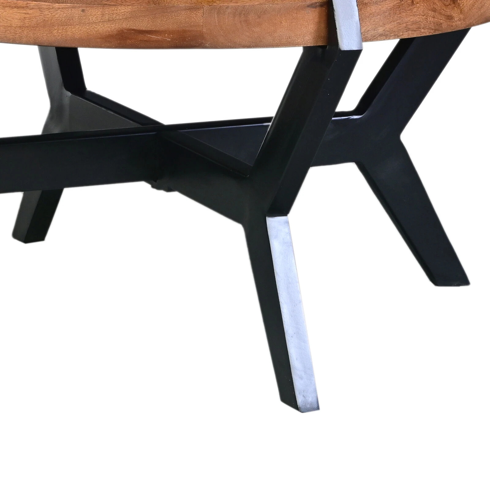 Industrial Acacia Wood Tray Coffee Table 7 Industrial Acacia Wood Tray Coffee Table - Image 5