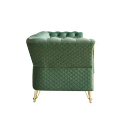 Modern Tufted Velvet Sofa 87.4 Inch For Living Room Mint Green Color 17 Modern Tufted Velvet Sofa 87.4 Inch For Living Room Mint Green Color -Olsberg shop 7b112a853073404aae99f3d2da44e60c