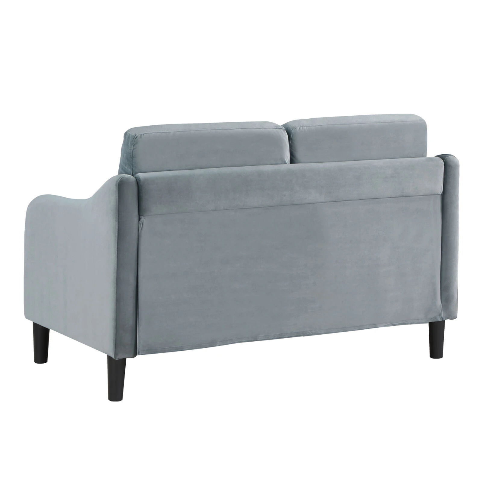 51.5" Loveseat Sofa Small Couch For Small Space For Living Room, Bedroom, Grey 10 51.5" Loveseat Sofa Small Couch For Small Space For Living Room, Bedroom, Grey - Image 8