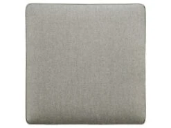 Fabric Upholstered Square Oversized Accent Ottoman With Block Feet, Blue-Benzara -Olsberg shop 8777ab7f55f748b8bdf0901971a58654