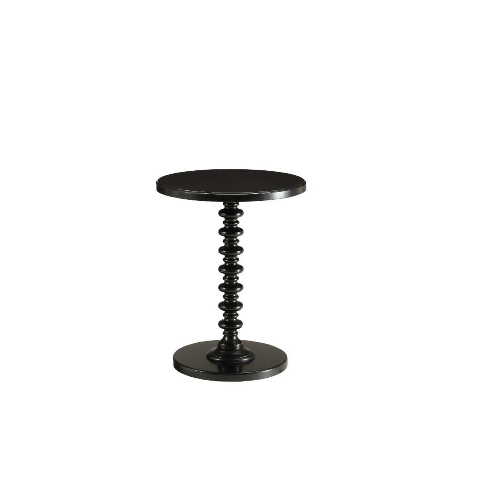 Homezia Black Solid Wooden Stylish Accent Side Table 3 Homezia Black Solid Wooden Stylish Accent Side Table
