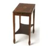 Homezia 25" Medium Brown Manufactured Wood Rectangular End Table With Shelf 1 Homezia 25" Medium Brown Manufactured Wood Rectangular End Table With Shelf -Olsberg shop 906fcc9db95e465ebb05da7eab7ca47a