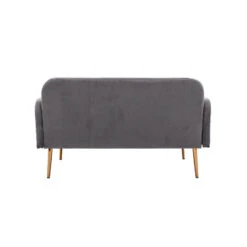 Velvet Sofa: Stylish Accent Loveseat With Metal Feet 9 Velvet Sofa: Stylish Accent Loveseat With Metal Feet -Olsberg shop 92385ca3355d427f80858ba84ef1ff8c