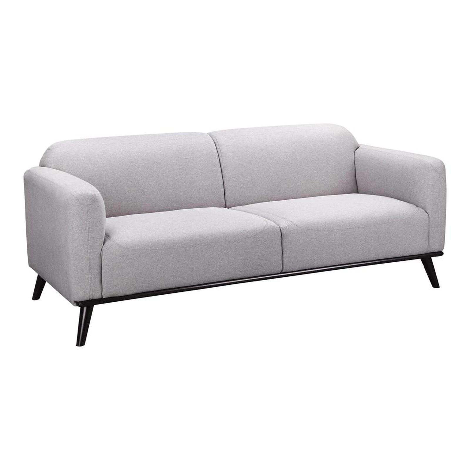 Cozy Grey Polyester Sofa, Belen Kox 4 Cozy Grey Polyester Sofa, Belen Kox - Image 2