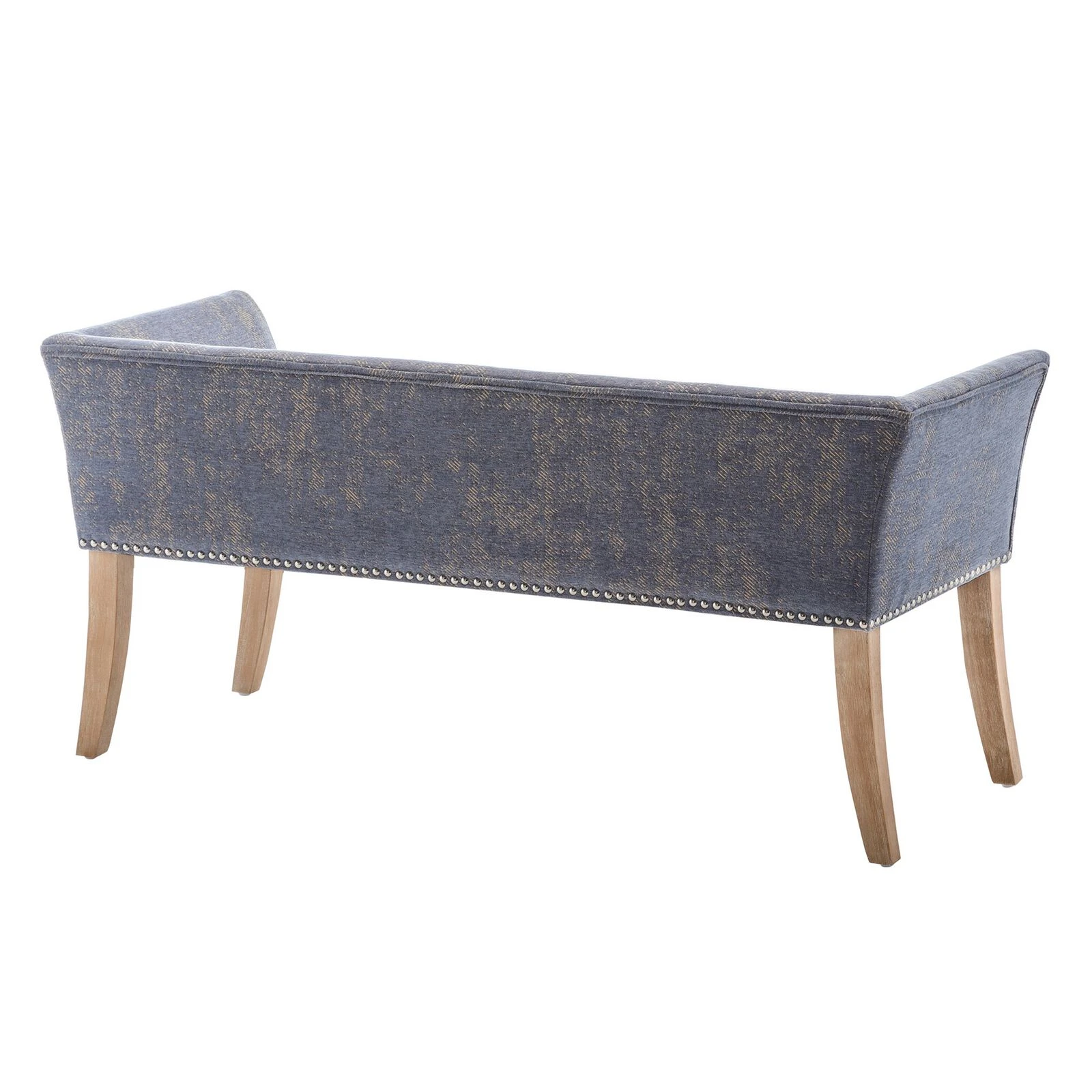 Design4Comfort Gabriella Jacquard Bench Ottoman-Benzara 5 Design4Comfort Gabriella Jacquard Bench Ottoman-Benzara - Image 3
