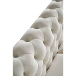 Chesterfield Velvet Sofa 84.65 Inch For Living Room Beige Color 18 Chesterfield Velvet Sofa 84.65 Inch For Living Room Beige Color -Olsberg shop 99f4322b3b2948edb5a43342ef9b5d30