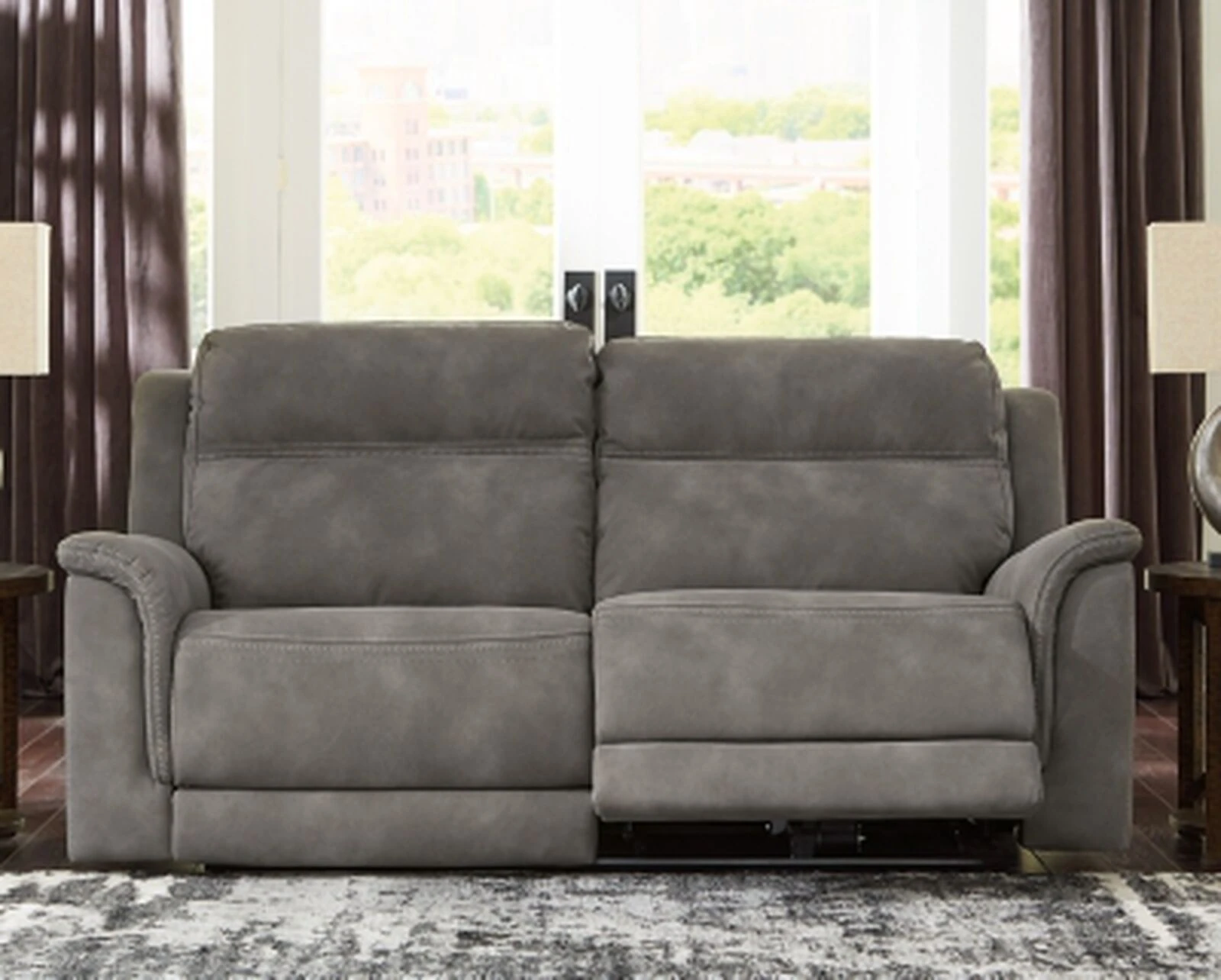 2 Seat Power Reclining Sofa W/Headrest 4 2 Seat Power Reclining Sofa W/Headrest - Image 2
