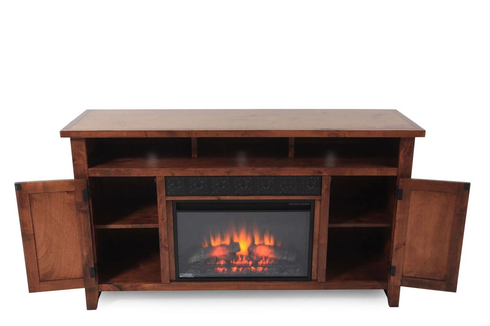 Aspen Alder Creek Fireplace Console 4 Aspen Alder Creek Fireplace Console - Image 3