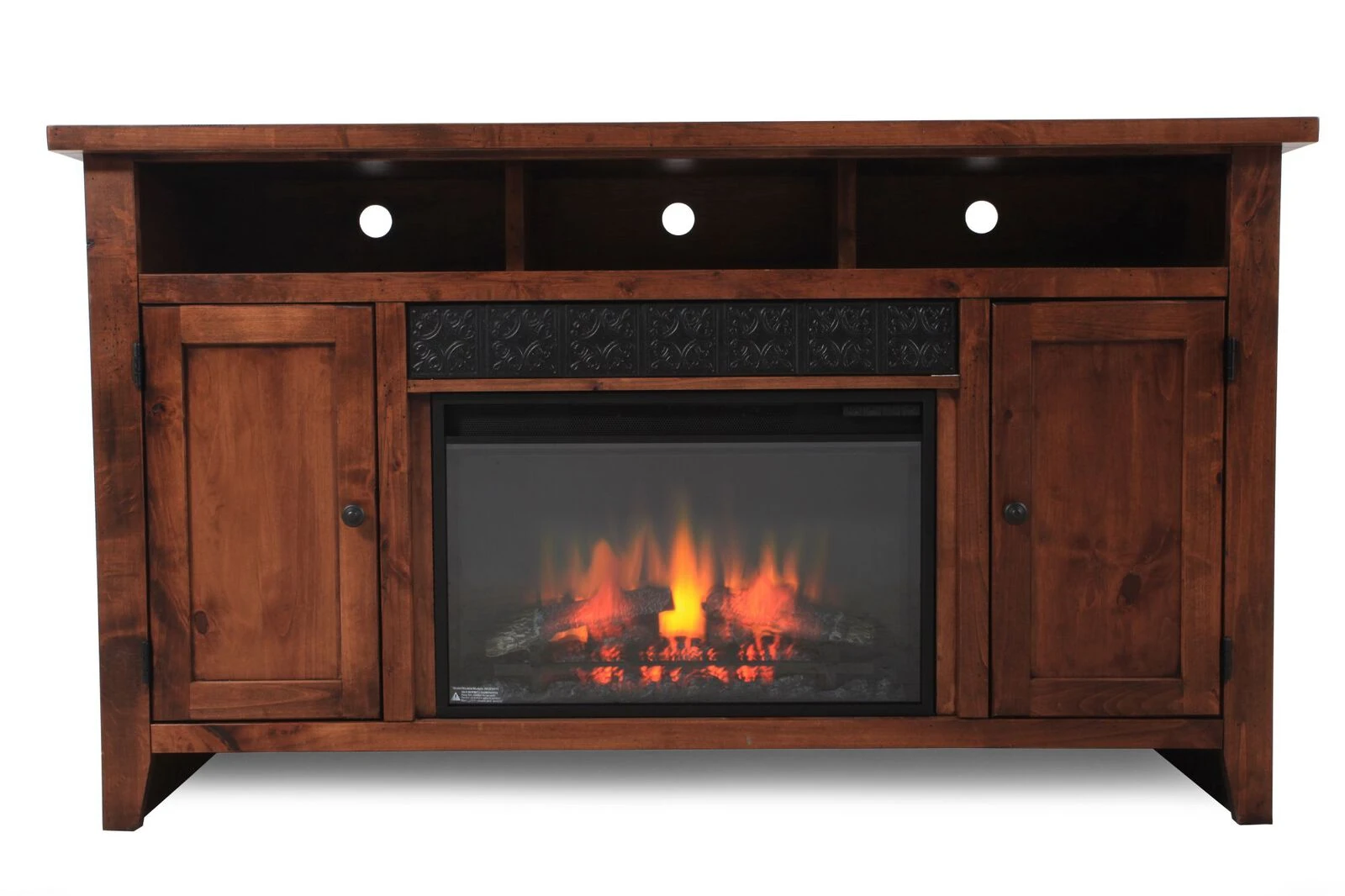 Aspen Alder Creek Fireplace Console 2 Aspen Alder Creek Fireplace Console