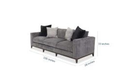 Plush Noel Sofa 9 Plush Noel Sofa -Olsberg shop BHT P7327A dim