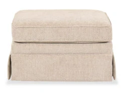 Signature Seating Ottoman With Skirt
