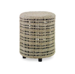 Century Wayward Woven Ottoman