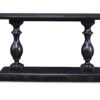 Century Grand Oak Console Table