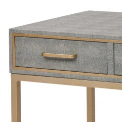Sands Point Grey Desk - 3 Drawer 10 Sands Point Grey Desk - 3 Drawer -Olsberg shop ELKDS 3169 101B 03