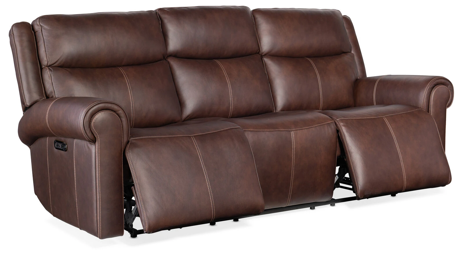 Oberon Zero Gravity Brown Power Sofa 4 Oberon Zero Gravity Brown Power Sofa - Image 2