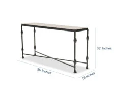 Commerce & Market Console Table 5 Commerce & Market Console Table -Olsberg shop HOOK 7228 80013 89 dim