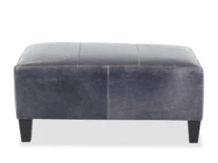 Scorpio Choices Leather Ottoman