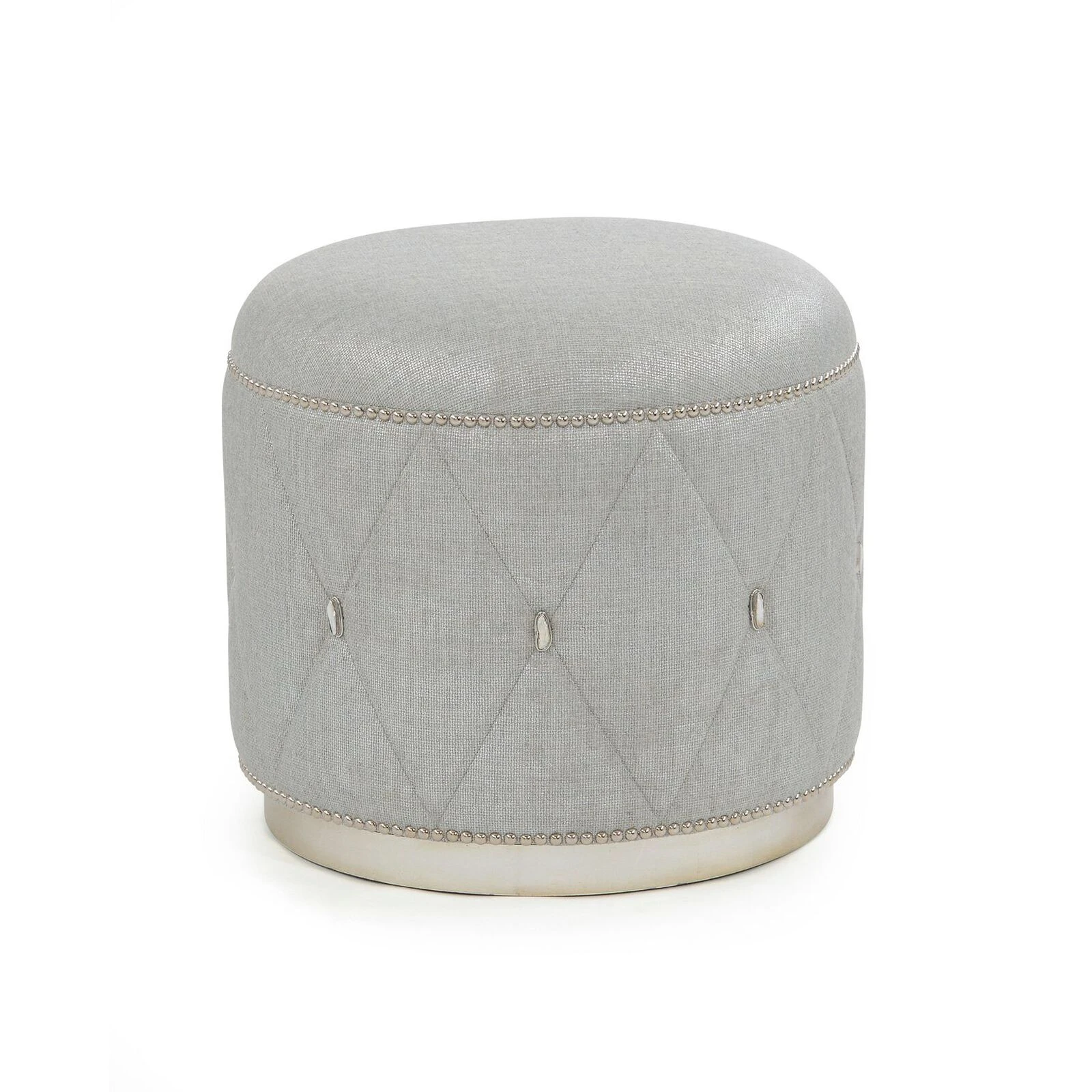 Diamond Grey Ottoman 3 Diamond Grey Ottoman