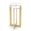 Brass And Crystal Martini Table 2 Brass And Crystal Martini Table -Olsberg shop JRSP JFD 0164 01