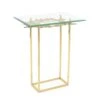 Organic Firm Brass & Glass Martini Table 1 Organic Firm Brass & Glass Martini Table -Olsberg shop JRSP JFD 0220 01